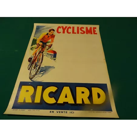 AFFICHE RICARD  65CM X50CM