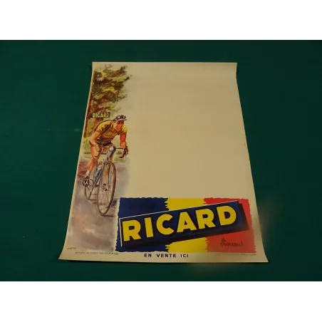 AFFICHE RICARD  65CM X50CM