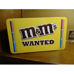 BOITE  M&M'S  ANNEE 2016 19CM X11.40CM X11CM