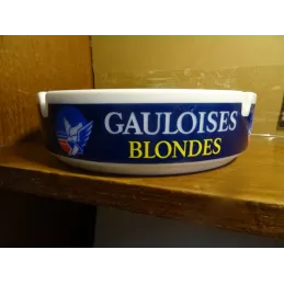 1 CENDRIER  GAULOISES BLONDE   DIAMETRE 18CM