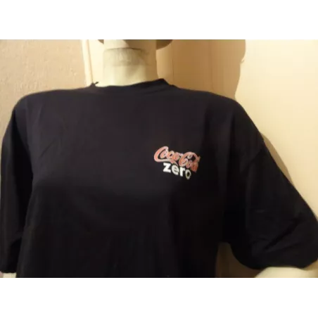 1 TEE SHIRT COCA-COLA  ZERO  TAILLE XL