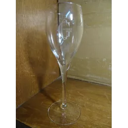 6 FLUTES CHAMPAGNE  GOSSET 10CL HT.18.50CM