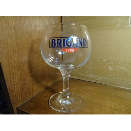 6 VERRES BRIGAND 25/33CL HT 16.50CM