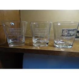 3 VERRES TULLAMORE DEW 20CL HT 8.70CM