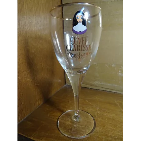 6 VERRES CUVEE CLARISSE 15CL HT 18CM