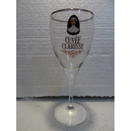 1 VERRE CUVEE CLARISSE 15CL HT 18CM