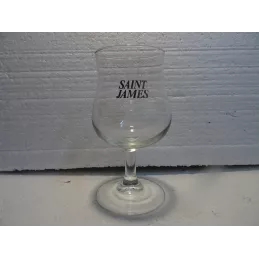 6 VERRES  RHUM ST JAMES 30CL HT 15.80CM