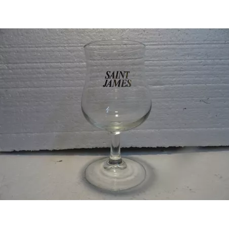 6 VERRES  RHUM ST JAMES 30CL HT 15.80CM