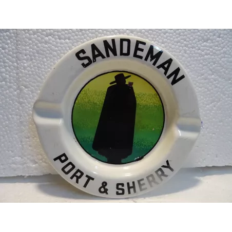 CENDRIER  SANDEMAN DIAMETRE 15.20CM