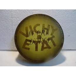 BOITE SUCRE D'ORGE  VICHY ETAT  DIAMETRE 18.30CM HT 4CM