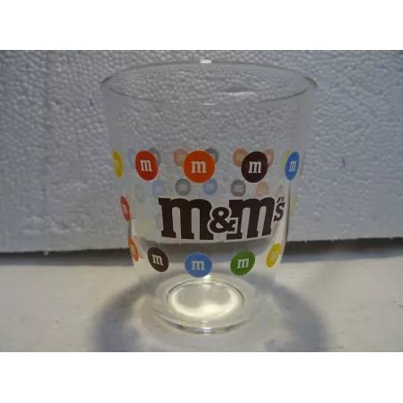 1 VERRE M&M'S COLLECTOR 25CL HT 10CM