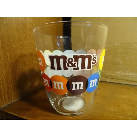 1 VERRE M&M'S COLLECTOR 25CL HT 10CM