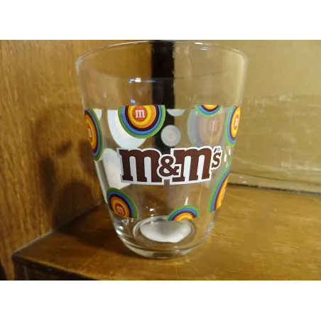 1 VERRE M&M'S COLLECTOR 25CL HT 10CM