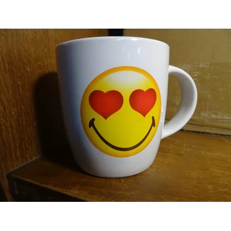 MUG  SMILEY 33CL 1971/2017  HT 9.50CM