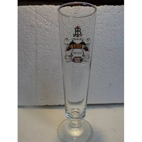 1 VERRE LINDEMANS KRIEK 25CL HT 21CM