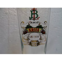 1 VERRE LINDEMANS KRIEK 25CL HT 21CM