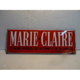 PLAQUE EMAILLEE  MARIE...