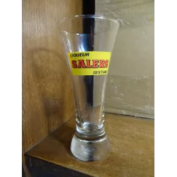 1 VERRE SALERS  GENTIANE  HT 15.10CM