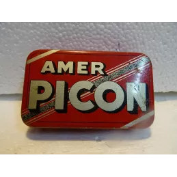 BOITE A CARTES  PICON EN TOLE 10.20CM 6.20CM X2.50CM