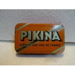 BOITE A CARTES  PICON EN TOLE 10.20CM 6.20CM X2.50CM