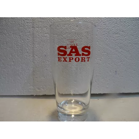 6 VERRES SAS  EXPORT  33CL HT.15CM