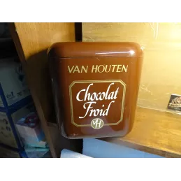 BAC A GLACE VAN HOUTEN  CHOCOLAT FROID  20.50CM X18CM X18CM