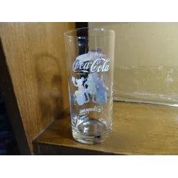 VERRE COCA-COLA  DISNEYLAND  PARIS HT 13.50CM