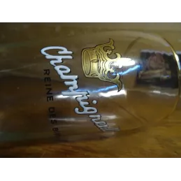 1 VERRE CHAMPIGNEULLES EMAILLE 25CL HT.13.70CM