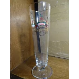 6 VERRES PECHERESSE  LINDEMANS  25CL HT.20.50CM