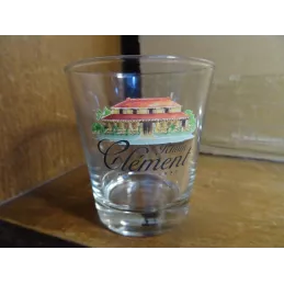 1 VERRE  RHUM  CLEMENT  HT 8.50CM