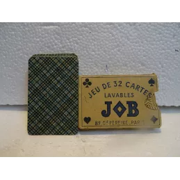 JEU DE  32 CARTES  LAVABLE  JOB
