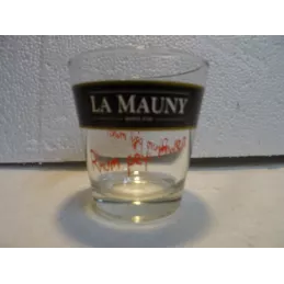 1 VERRE RHUM  LA MAUNY HT 8.50CM