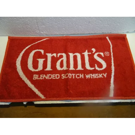 TAPIS DE BAR  GRANT'S EN EPONGE  47CM X26CM