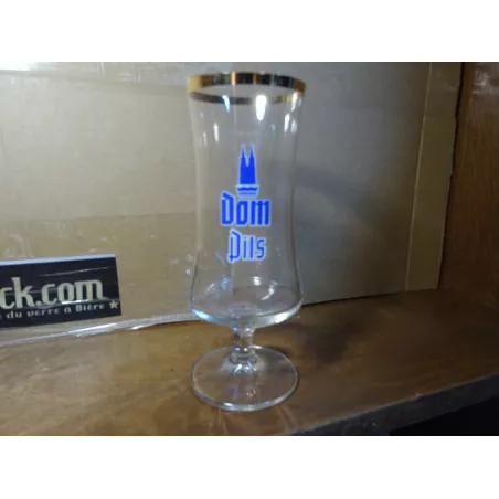 1 VERRE DOM PILS 20CL HT.16.30CM