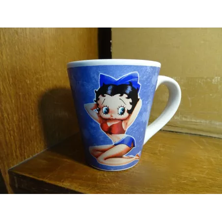 MUG BETTY BOOP ANNEE 2007 HT 10.20CM  18ANS  CA LE FAIT