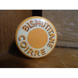 BOITE  BISMUTITANE  COIRRE HT 6.50CM  DIAMETRE  5.20CM