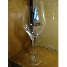 1 VERRE SAINT HUBERTUS  33CL HT.23.40CM
