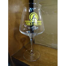 6 VERRES  FUNCK-BRICHER  30CL HT.19.80CM