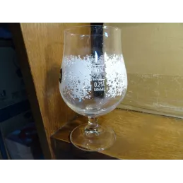 VERRE JENLAIN   NOEL 25/33CL HT 15.50CM