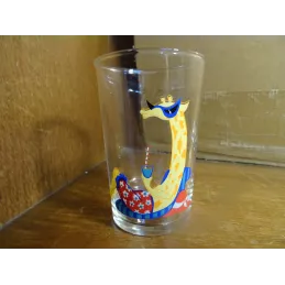 VERRE A MOUTARDE  LA GIRAFE...