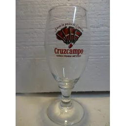 6 VERRES  CRUZCAMPO 25CL HT 16.90CM