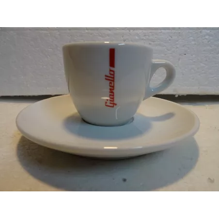 6 TASSES A CAFE  GIANELLO + 6 SOUS TASSES