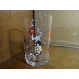 VERRE  LE LIVRE DE LA JUNGLE  DISNEY  HT 9.80CM