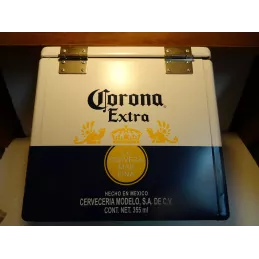 GLACIERE CORONA  EN TOLE  32CM X 25CM X31CM