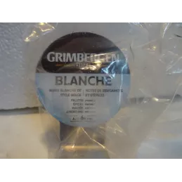 CAVALIER TIRAGE PRESSION GRIMBERGEN BLANCHE HT 11CM
