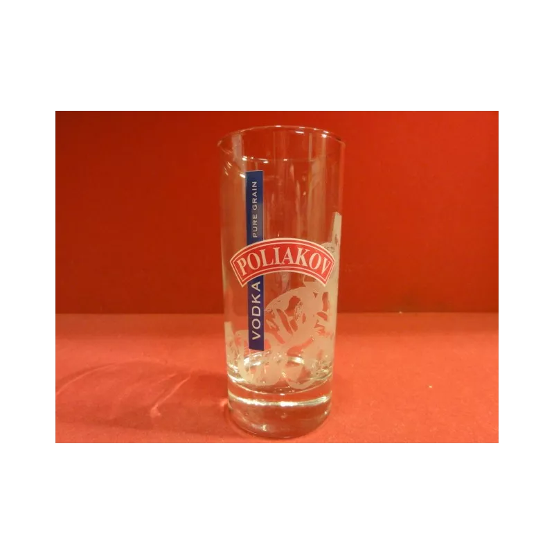 6 VERRES VODKA POLIAKOV  HT 13.4