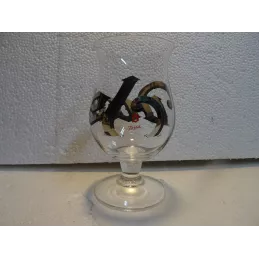 VERRE DUVEL  COLLECTOR  HT 13.20CM  COULEUR ARGENT