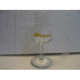 6 VERRES COGNAC BISQUIT 12CL HT.14CM