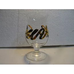 VERRE DUVEL COLLECTOR HT 13.20CM COULEUR OR