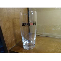 VERRE GRAND  PIC  BRASSERIE  MAURIENNAISE  25/30CL HT.15CM
